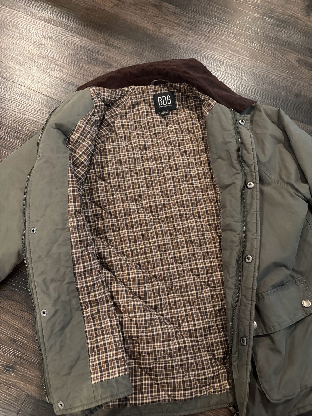BDG George Waxed Barn Jacket - Picture 6 of 7